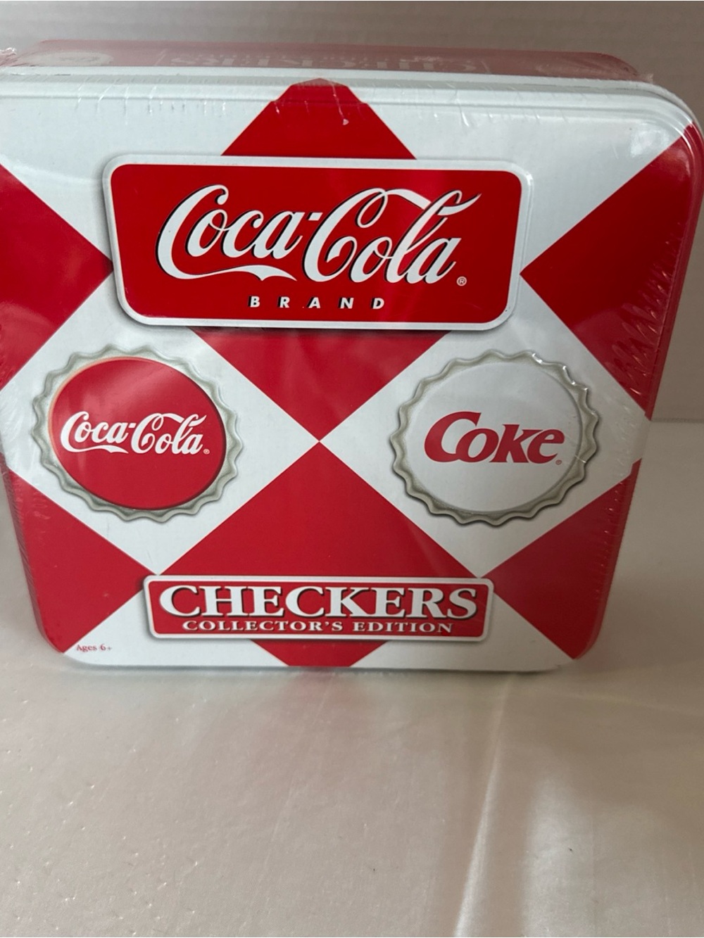 Sealed Coca Cola Red Checkers Collector's Edition
